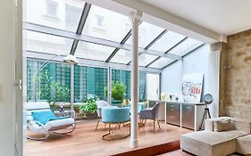 Villa Lepic, Luxury Flat In Montmartre With Private Terrasse-Appartement Entier