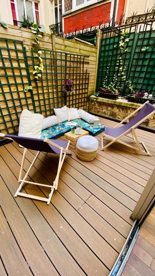Villa Lepic, Luxury Flat In Montmartre With Private Terrasse-Appartement Entier Paris Extérieur photo
